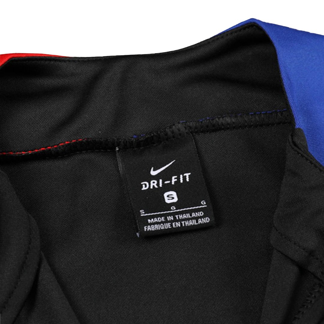 Barcelona 1 4 Zip Tracksuit 2024 25 Black — photo 6