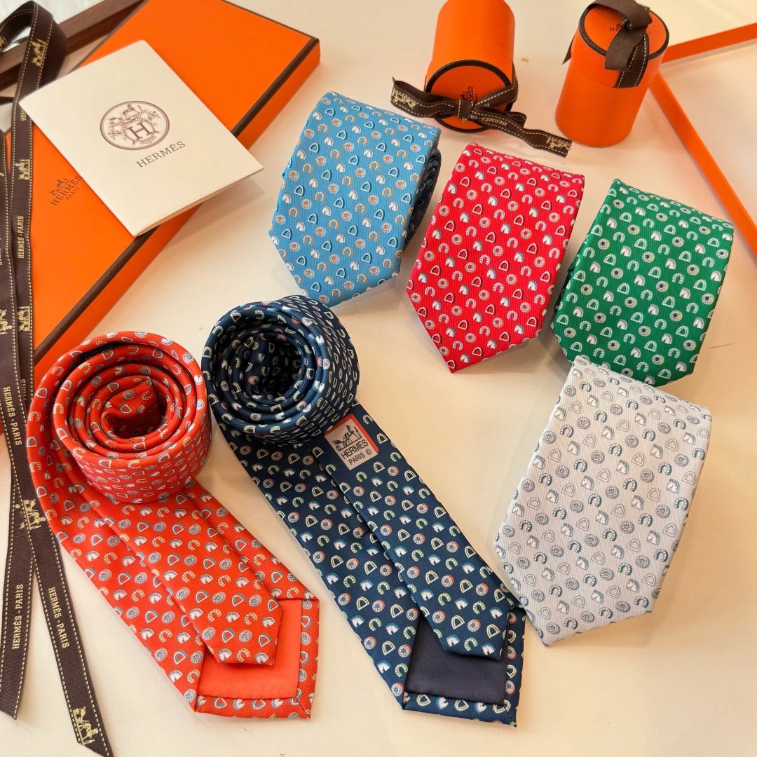 Hermes Silk Tie Ver.E — Photo 2
