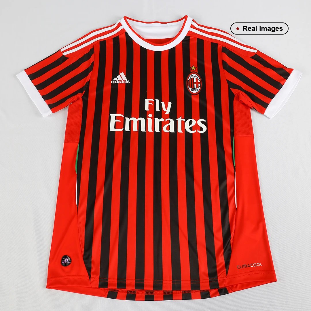 AC Milan 11/12 Retro Home Jersey — photo 9