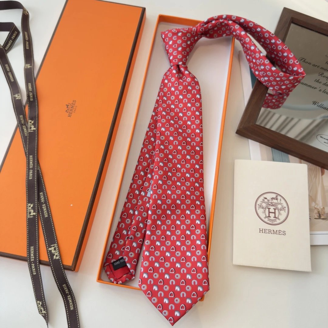 Hermes Silk Tie Ver.F — Photo 7