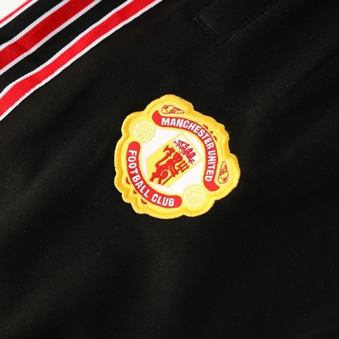 Manchester United 2025 Jacket Tracksuit 26 Red Black — QC