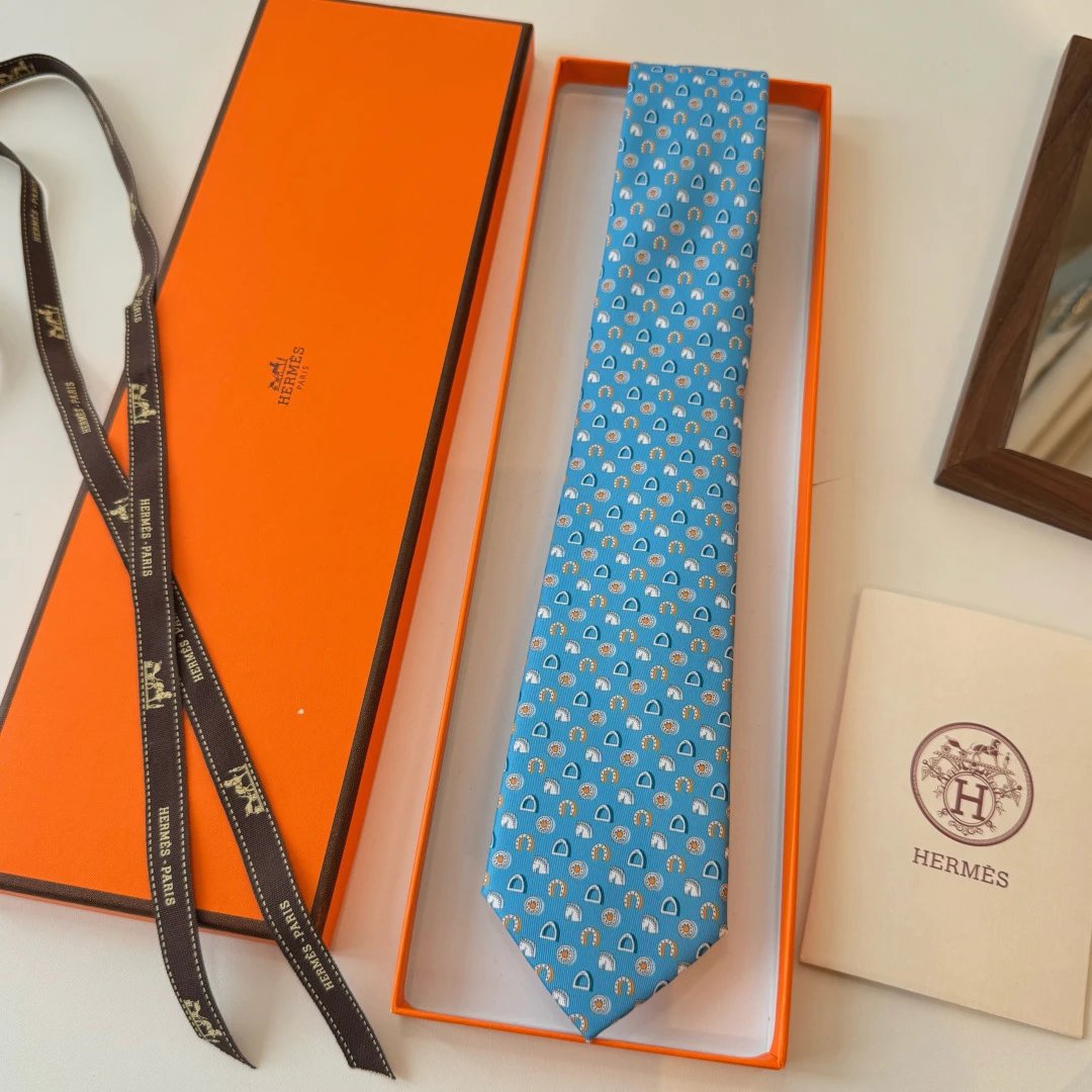 Hermes Silk Tie Ver.G — Photo 3