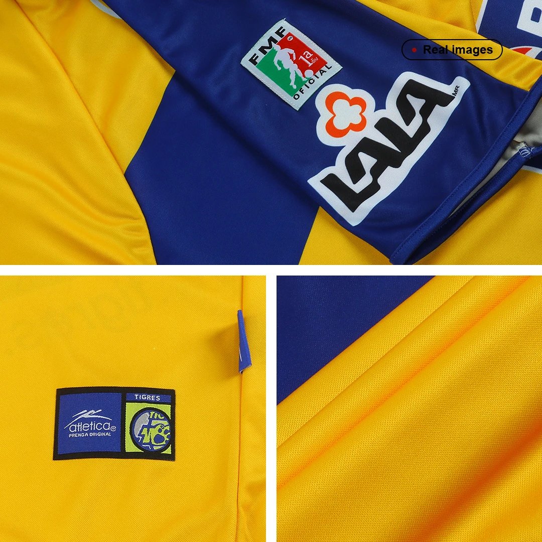 Tigres UANL 2001/02 Retro Home Jersey — photo 4