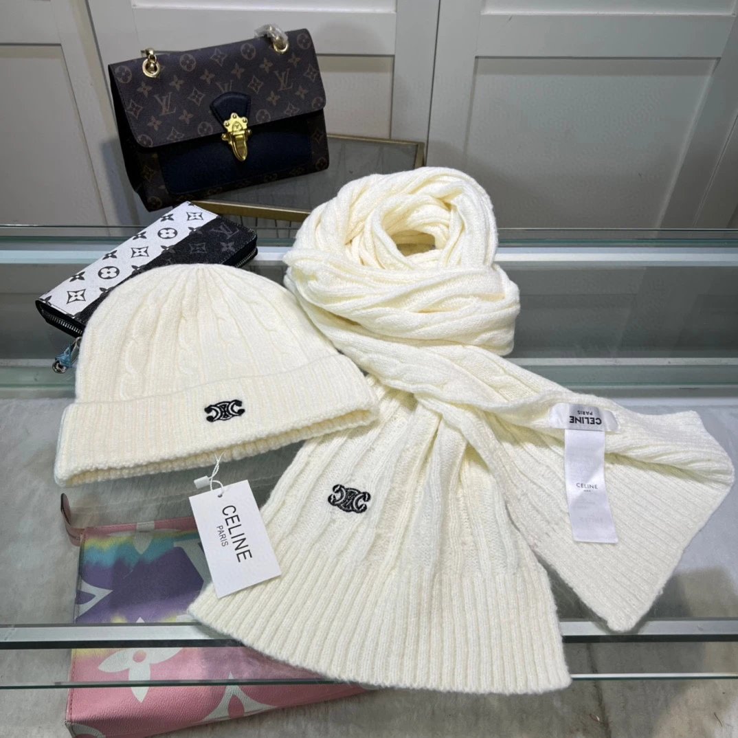 Celine Scarf & Hat Set Ver.E — Photo 4