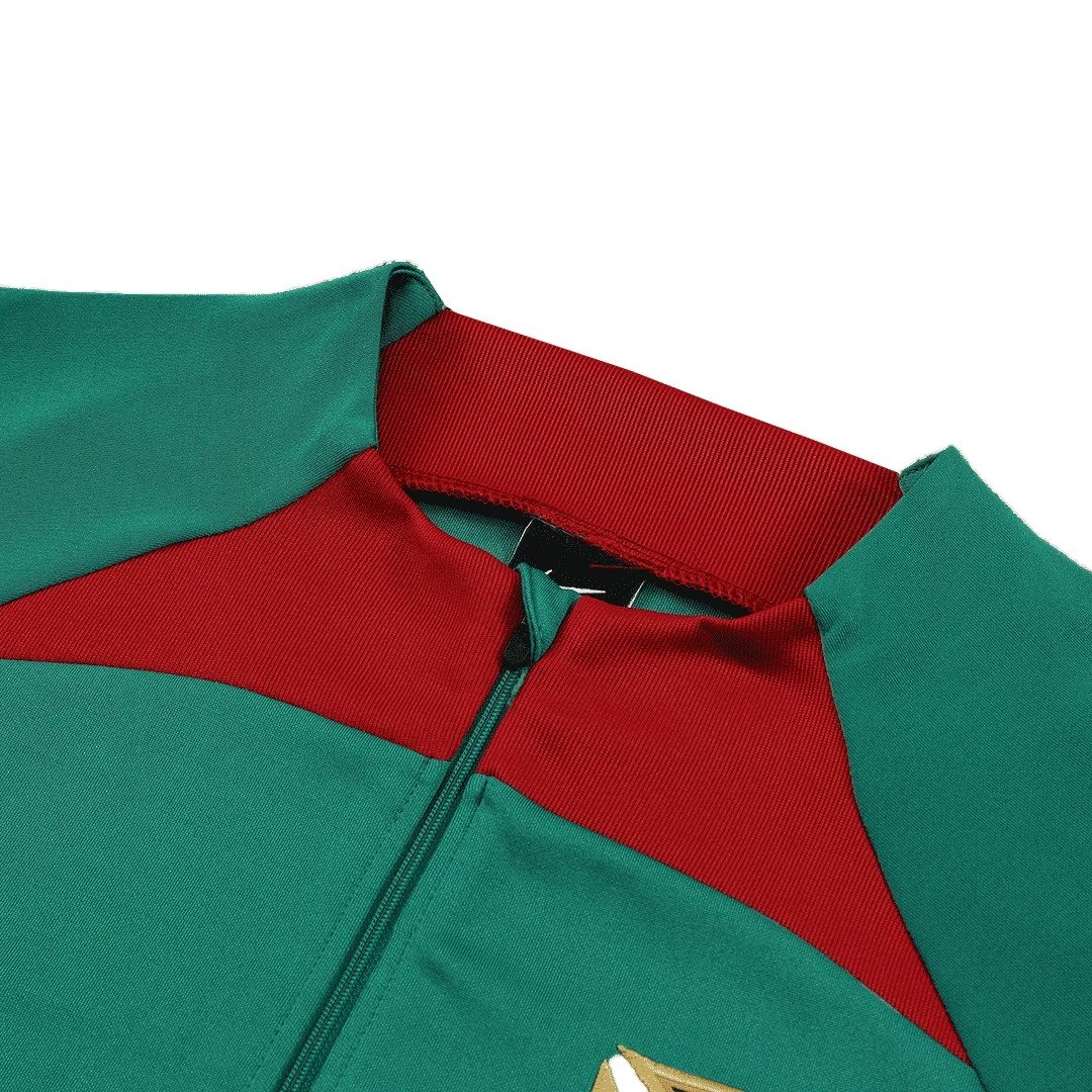 Portugal 1 4 Zip Tracksuit 2022 Green — photo 10