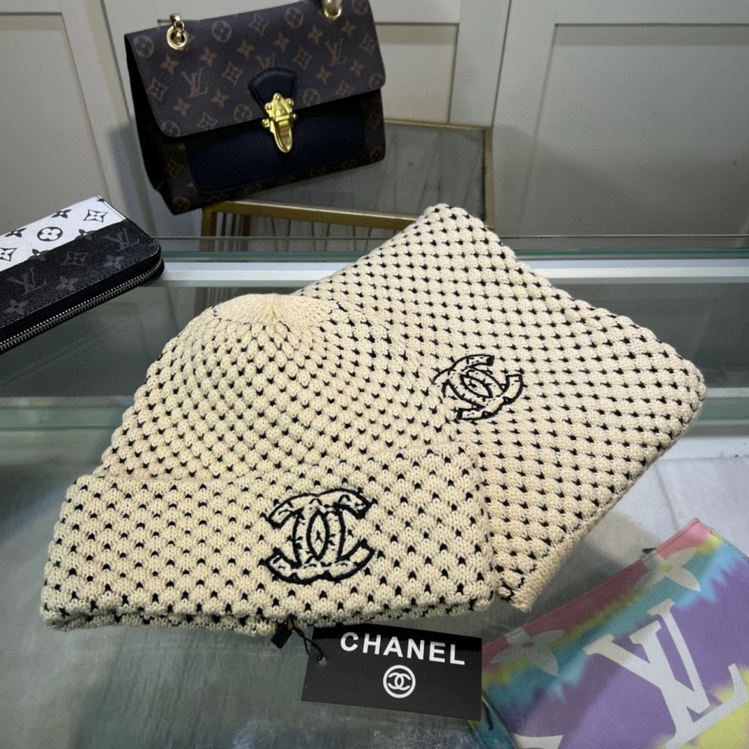 Gucci Cashmere Scarf & Hat Set Ver.G — Photo 5