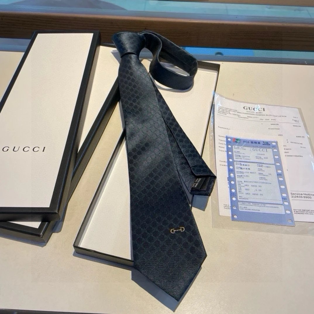 Gucci Silk Tie Ver.G — Zdjęcie 8