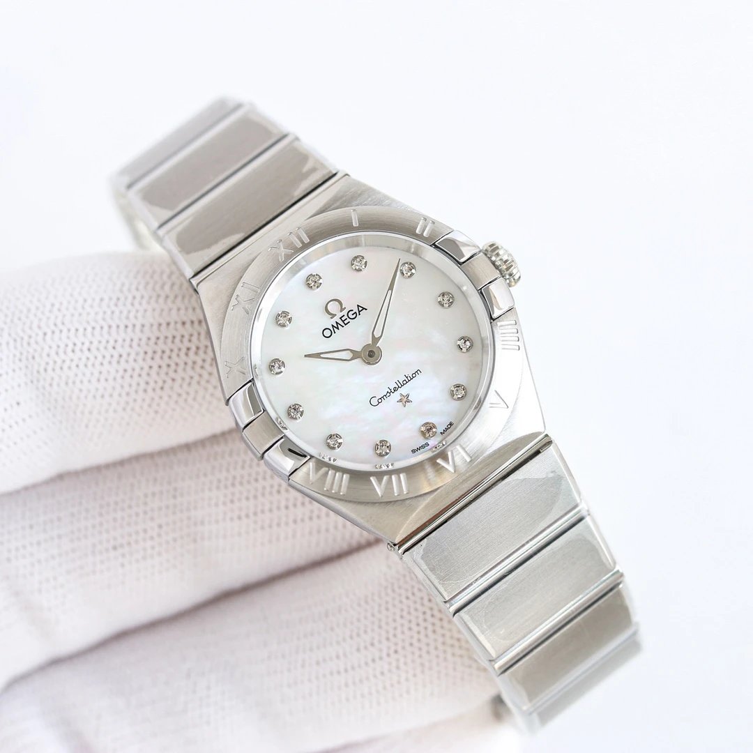 Zegarek Omega Constellation z tarczą z masy perłowej