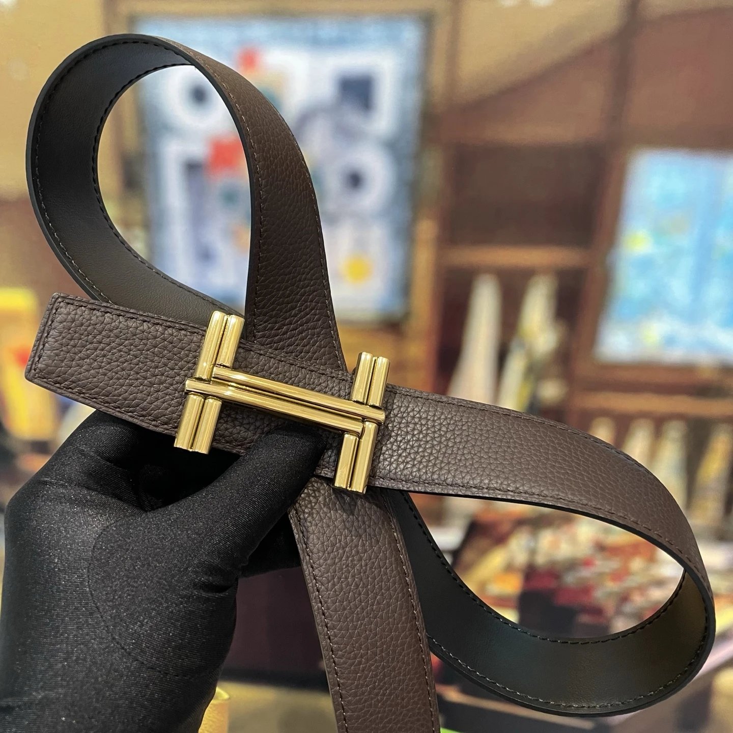 Hermes Reversible Belt Ver.G — Photo 6