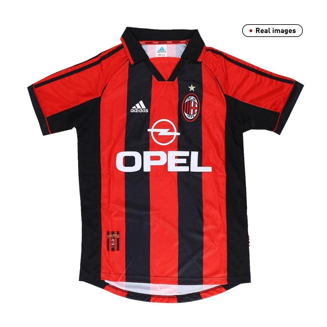 AC Milan 1998/00 Retro Home Jersey — photo 3