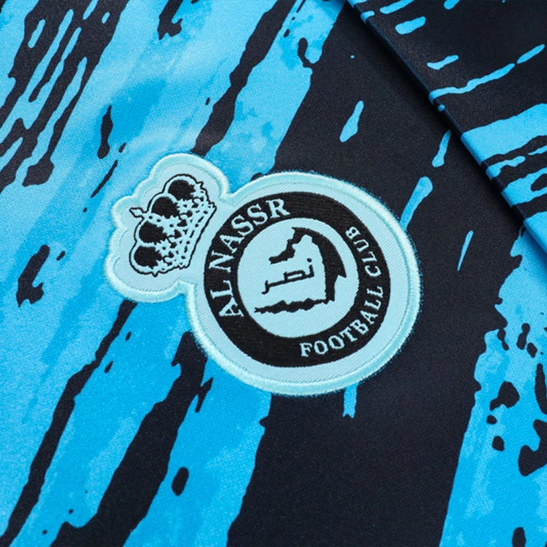 Al Nassr 1 4 Zip Tracksuit 2023 Kids Blue — photo 9