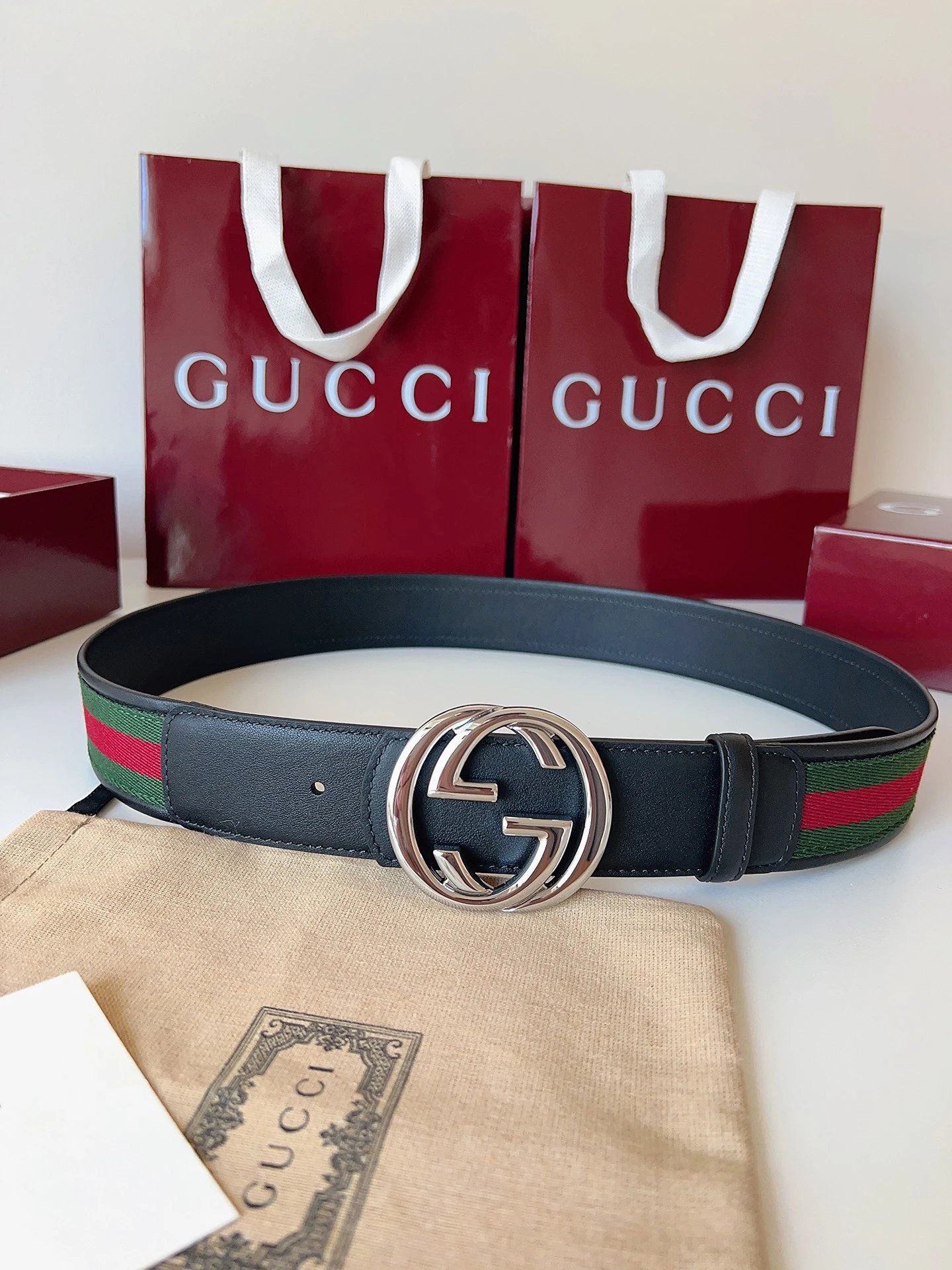 Gucci Leather Belt Ver.D — photo 5