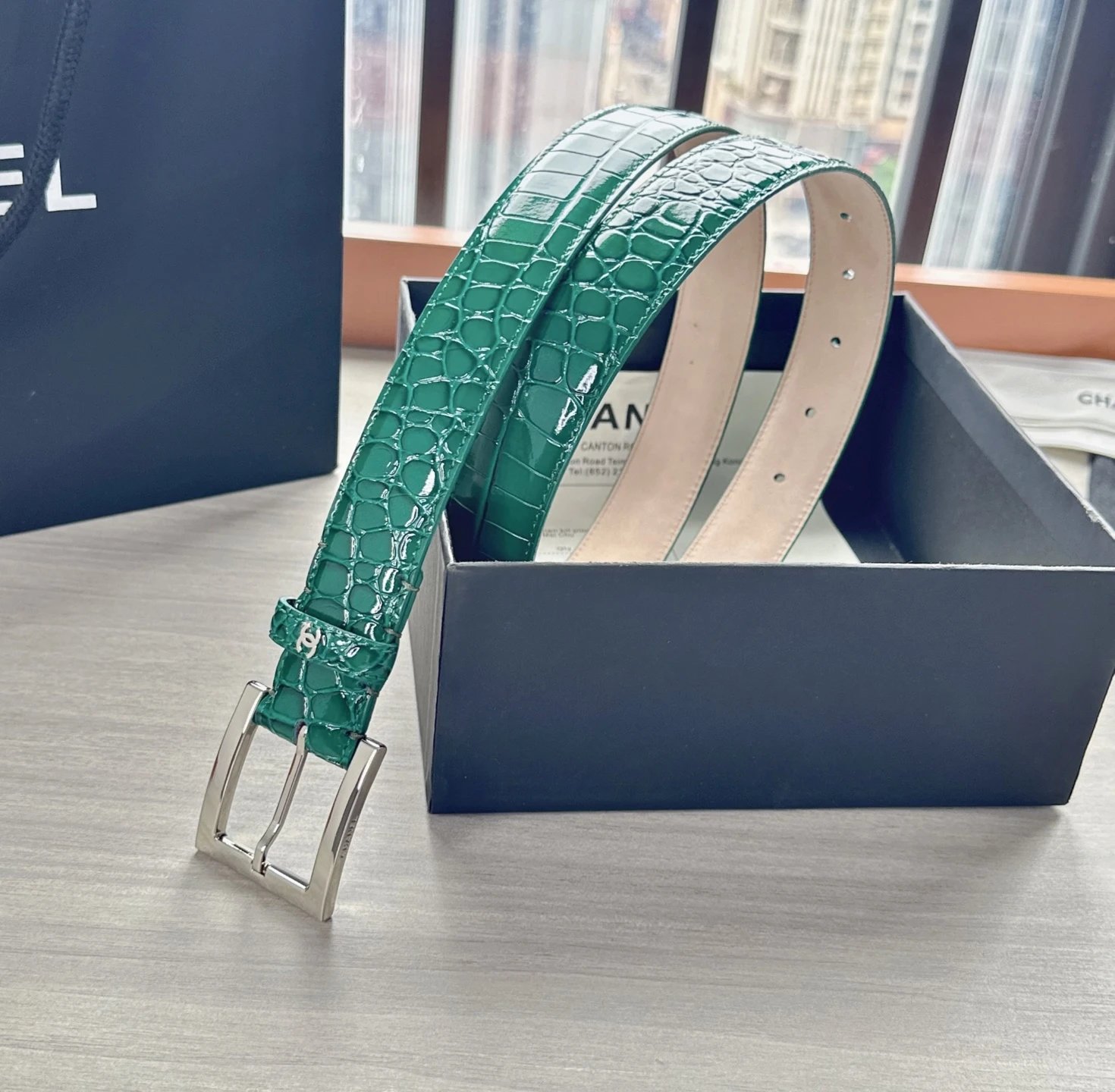 Chanel Leather Reversible Belt Ver.F — photo 2