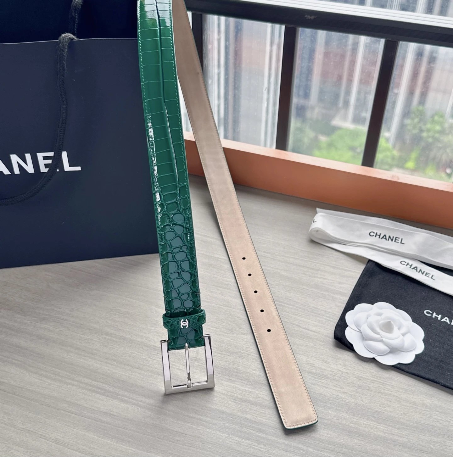 Chanel Leather Reversible Belt Ver.F — photo 5