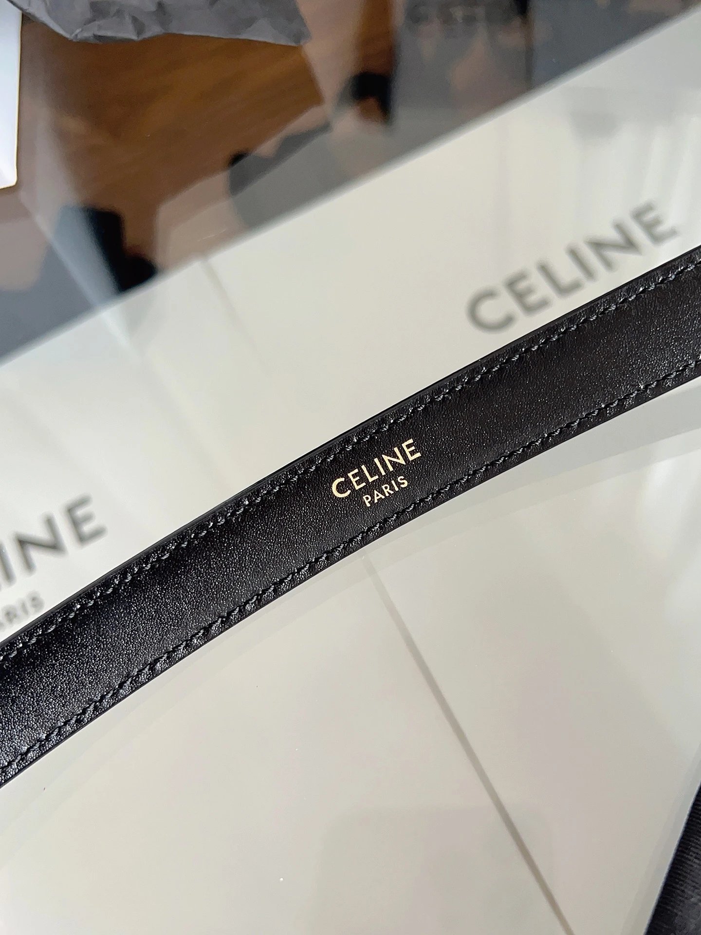 Celine Leather Belt Ver.E — Photo 8