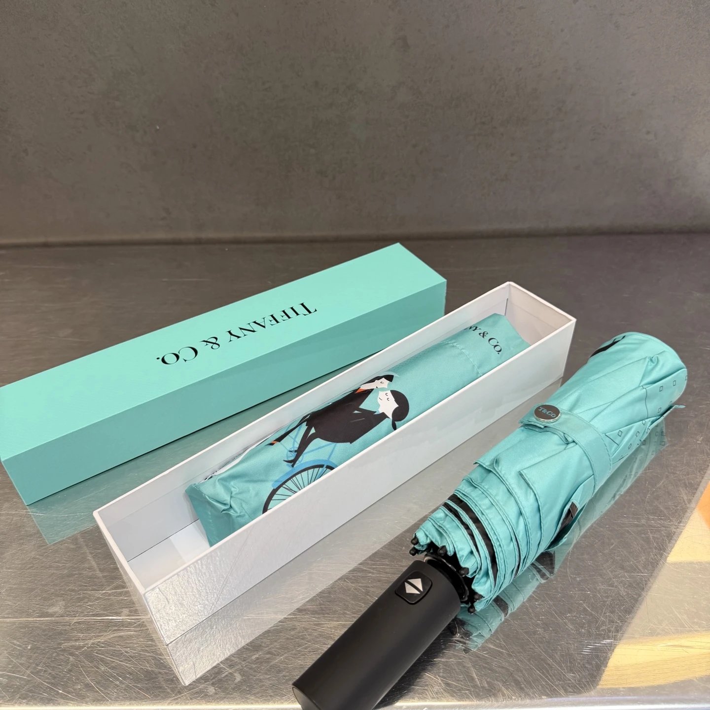 Tiffany UV Protection Folding Umbrella Ver.D — Photo 2