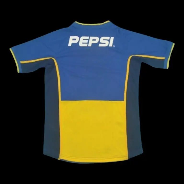 Boca Juniors 2002 Retro Home Jersey — Photo 2