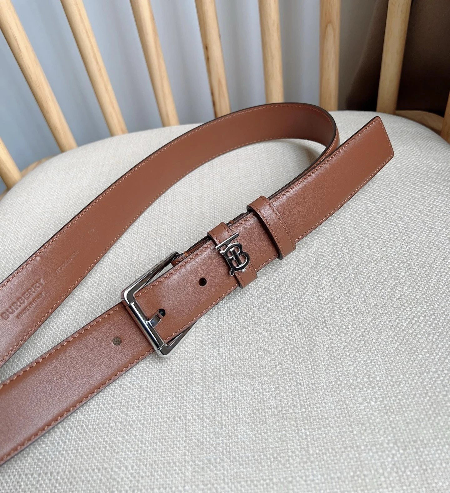 Burberry Leather Belt Ver.C — Zdjęcie 8