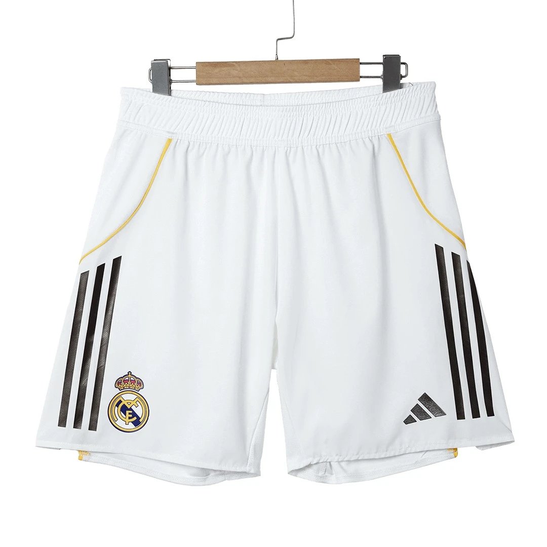 Real Madrid 2025 Home Player Version Soccer Shorts 26 — Zdjęcie 2