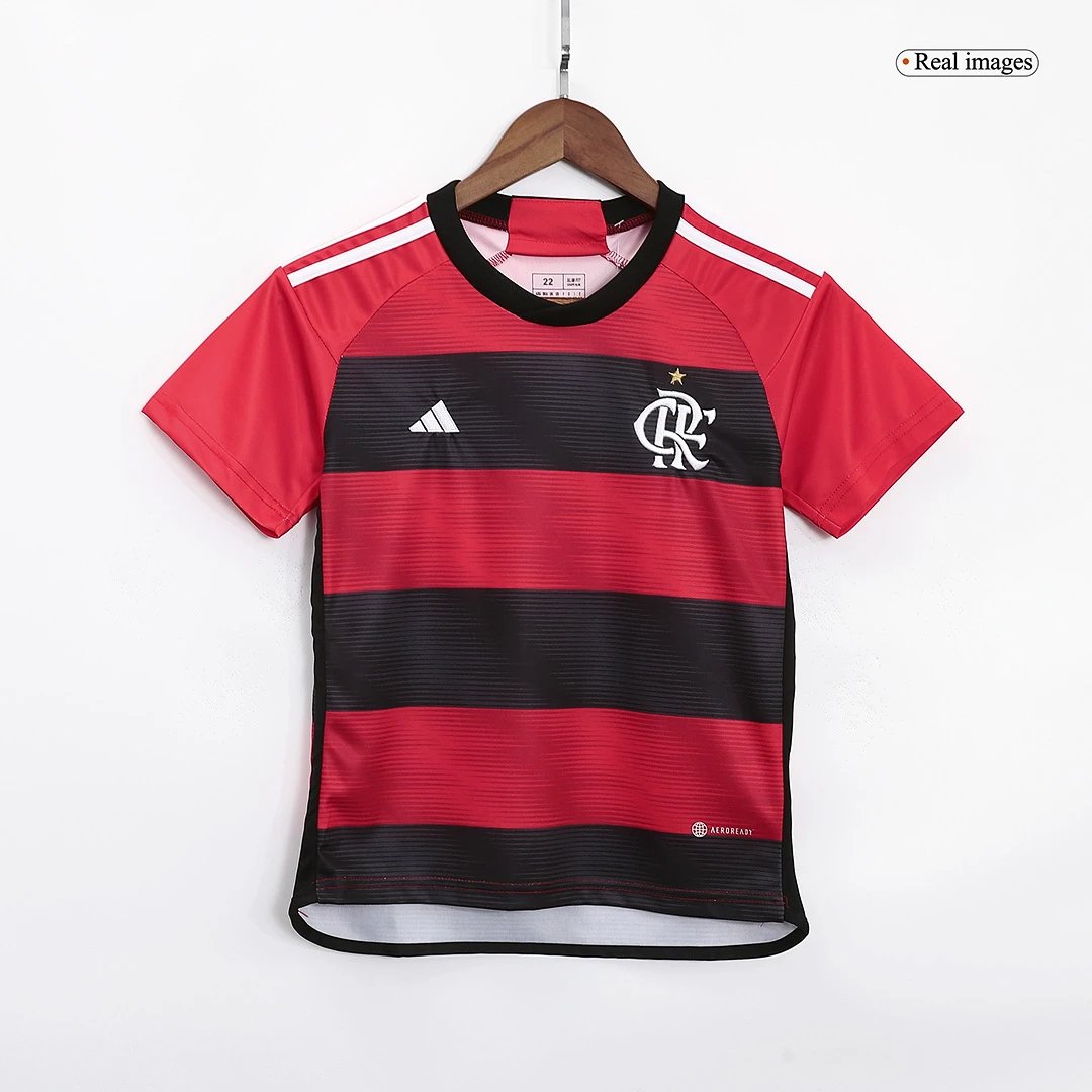 Flamengo 23/24 Home Jersey - Kids — Photo 3