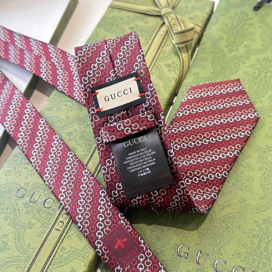 Gucci Silk Tie Ver.C — Zdjęcie 8