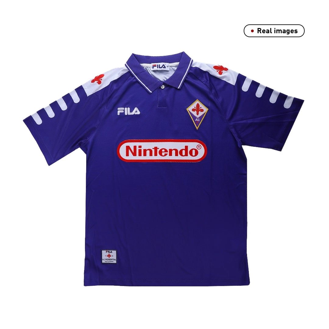 Fiorentina 1998/99 Retro Home Jersey — Photo 3