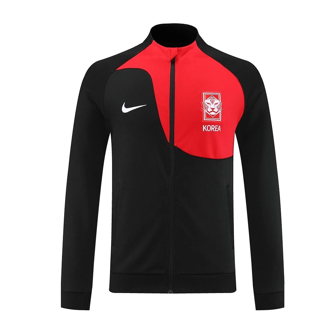 South Korea Jacket Tracksuit 2022 Black Red — photo 4