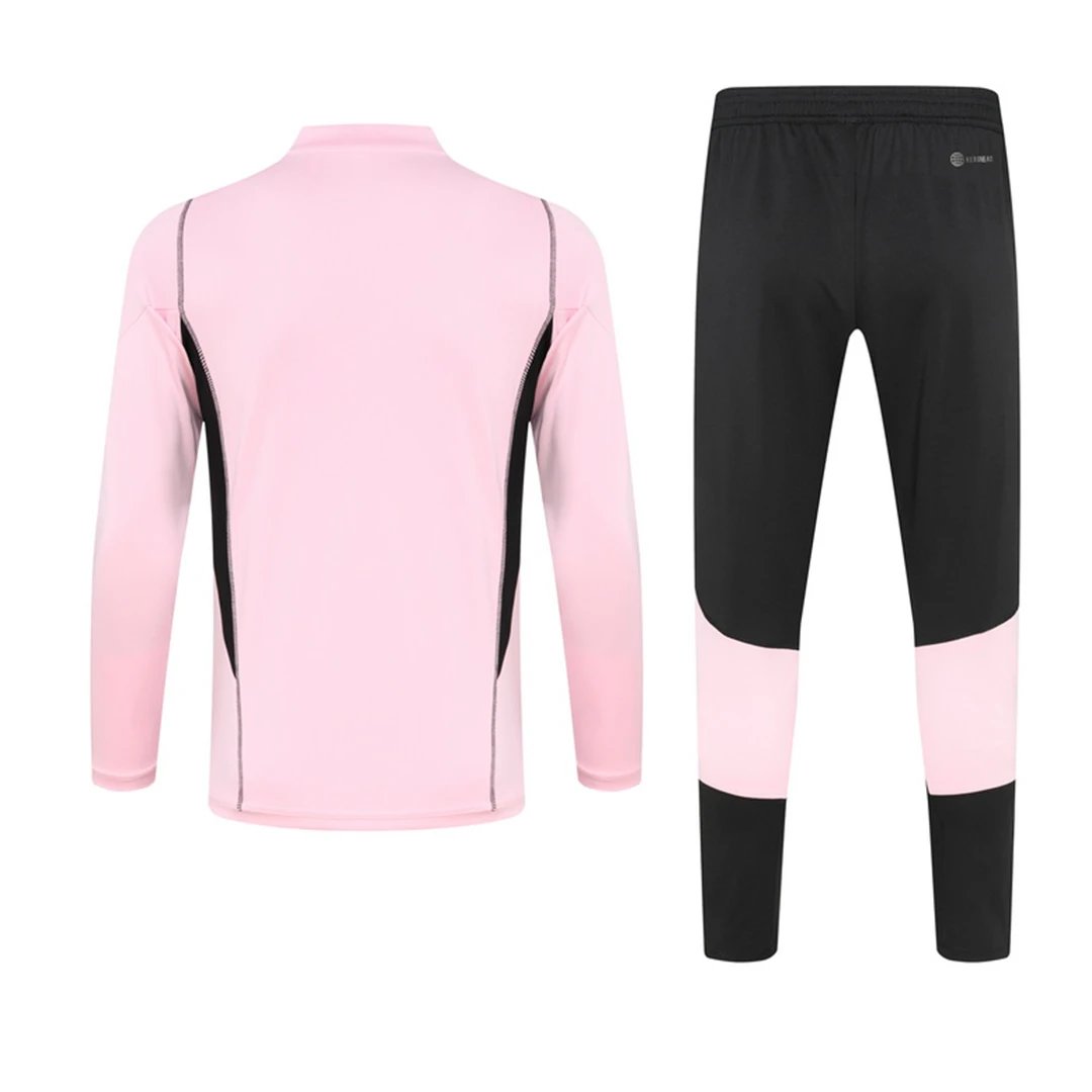 Inter Miami 2023 CF 1 4 Zip Tracksuit 24 Pink — Photo 2