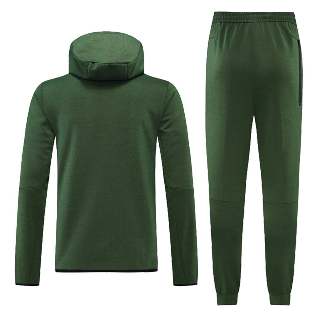 Hoodie Jacket Customize Tracksuit Green — QC