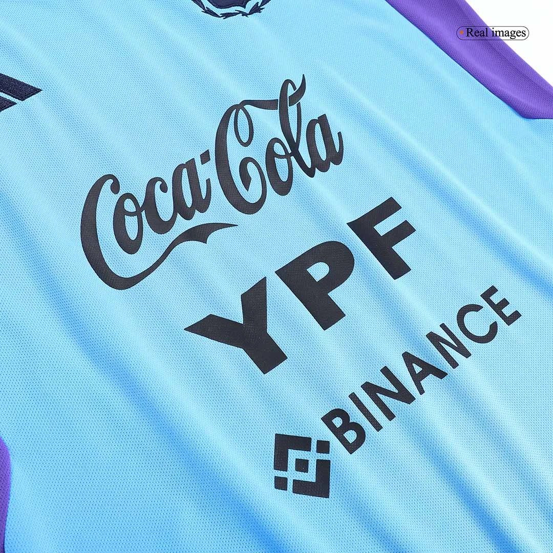 Argentina 2023 Pre Match Sleeveless Top Blue Jersey — Photo 7