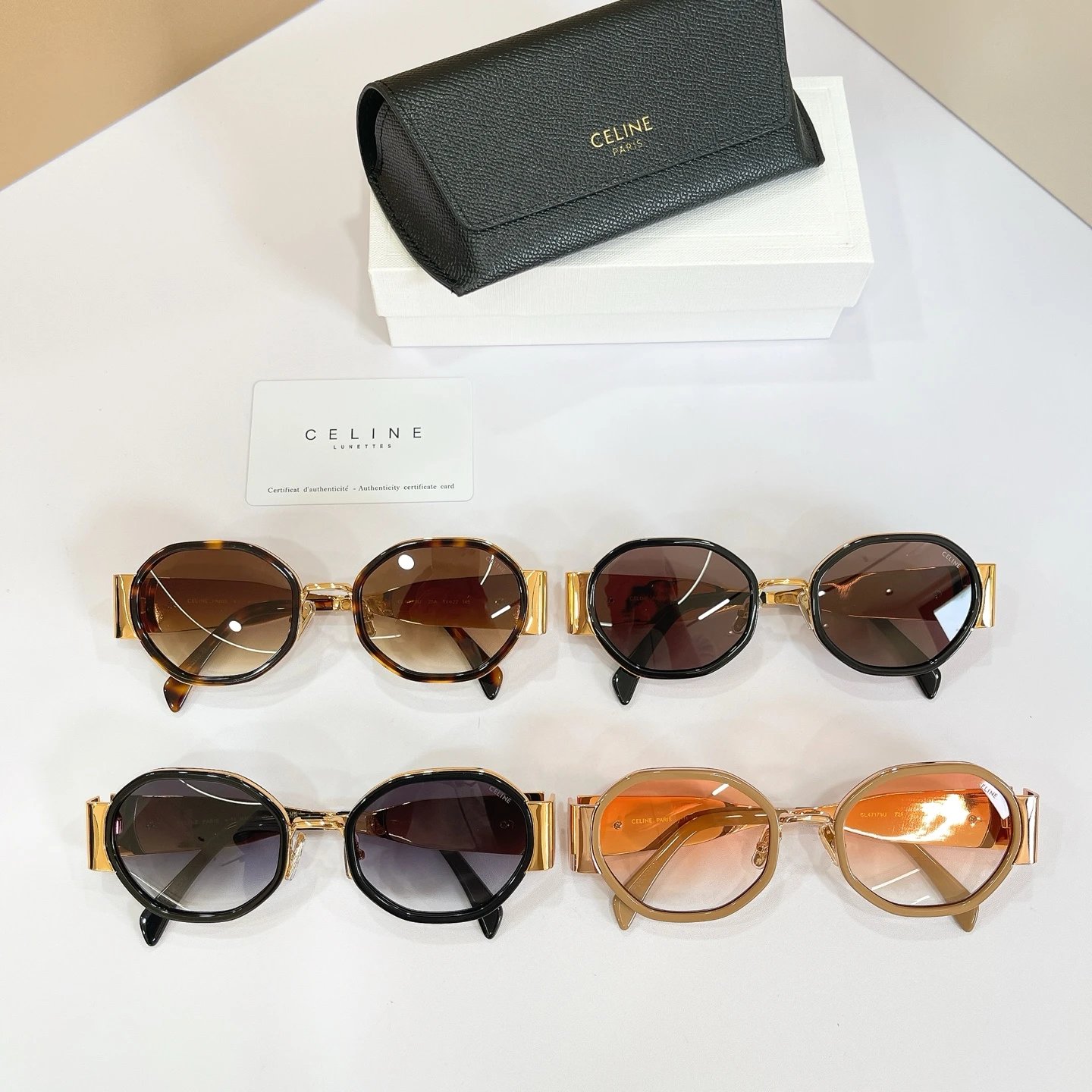 Celine CL47179U Sunglasses 56-22-145 — photo 8