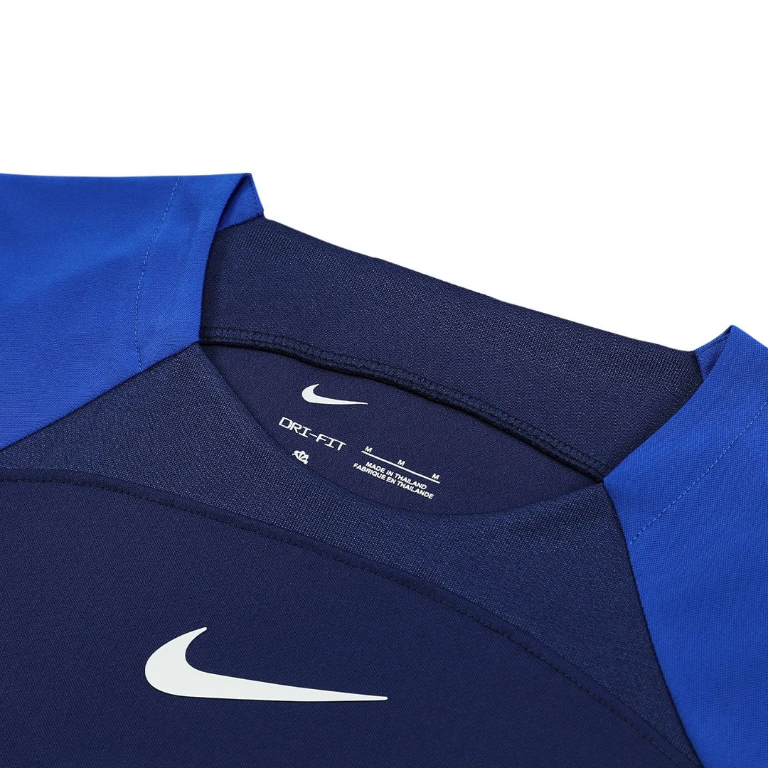 Al Nassr 2023 Pre Match Sleeveless Top 24 Blue Black Jersey — Zdjęcie 4
