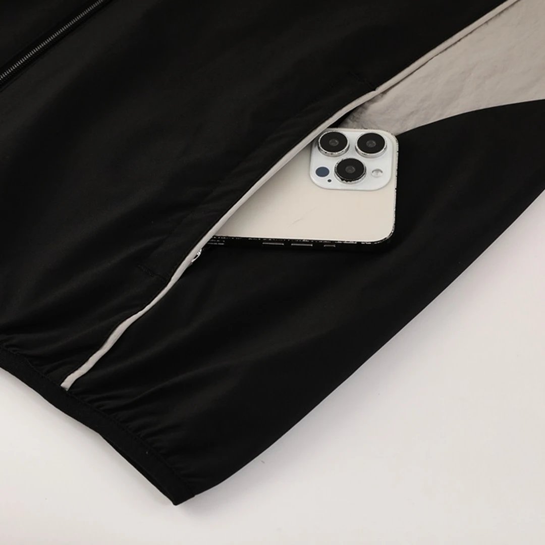 Newcastle United Windbreaker Jacket 2025 26 Black — photo 7