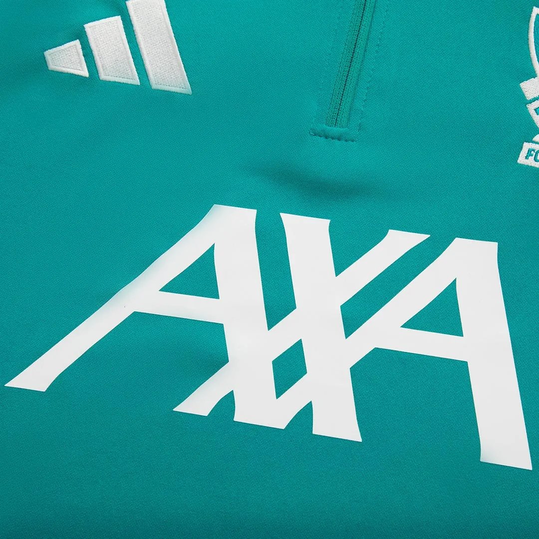 Liverpool 1 4 Zip Tracksuit 2025 26 Green — photo 8