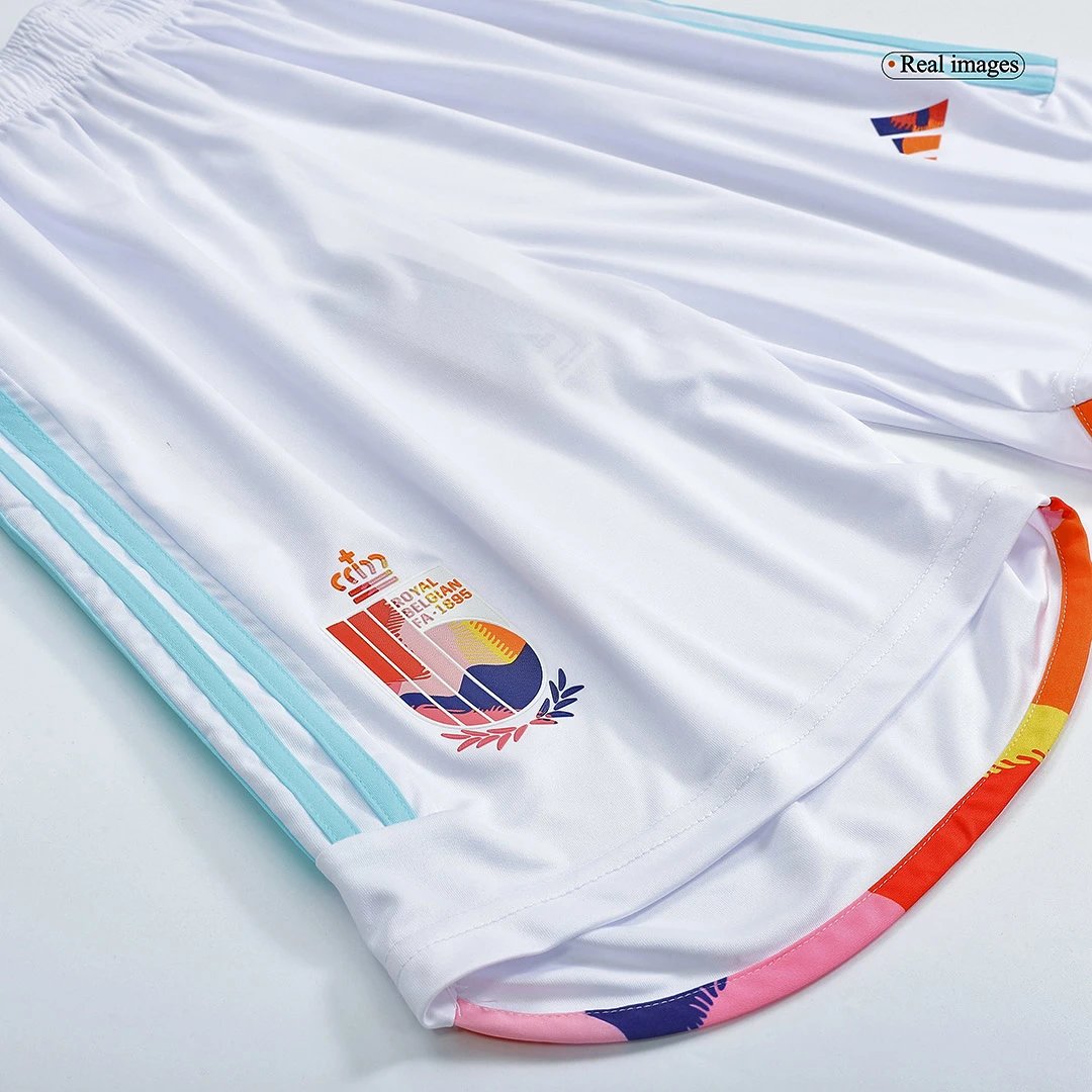 Belgium Away Soccer Shorts 2022 — photo 8
