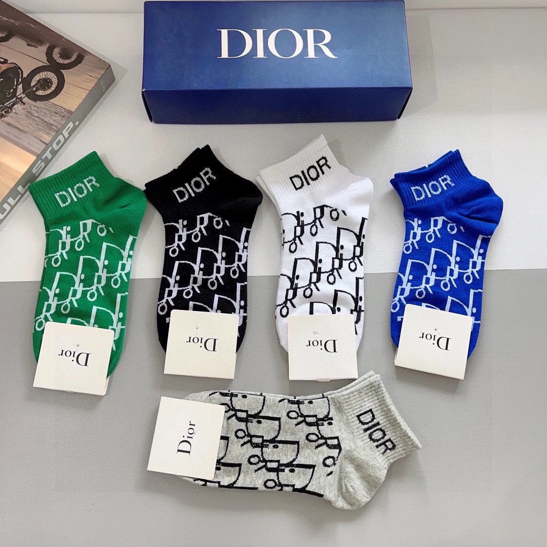 Dior Cotton Socks — photo 5