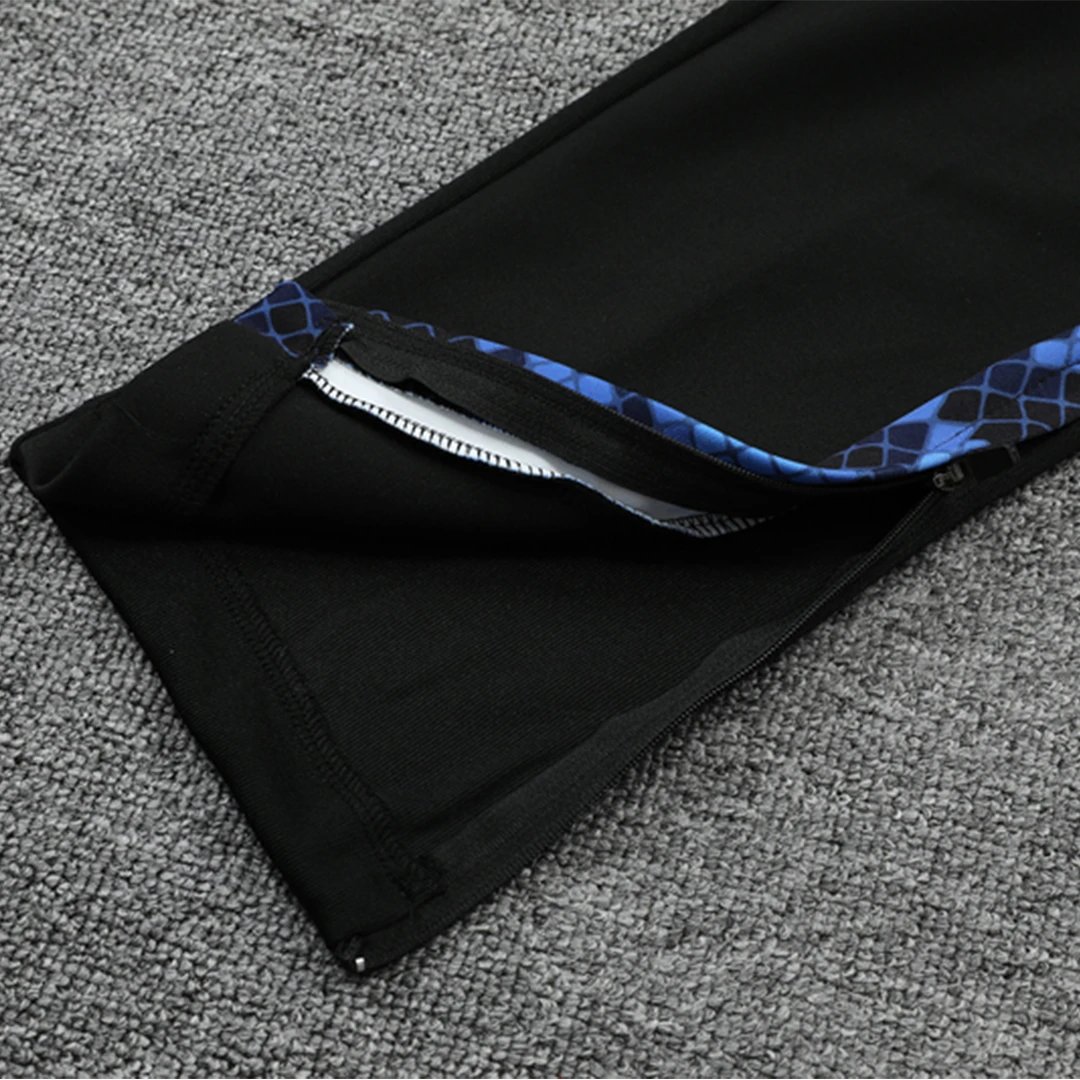 Inter Milan Jacket Tracksuit 2021 22 Black Blue — photo 11