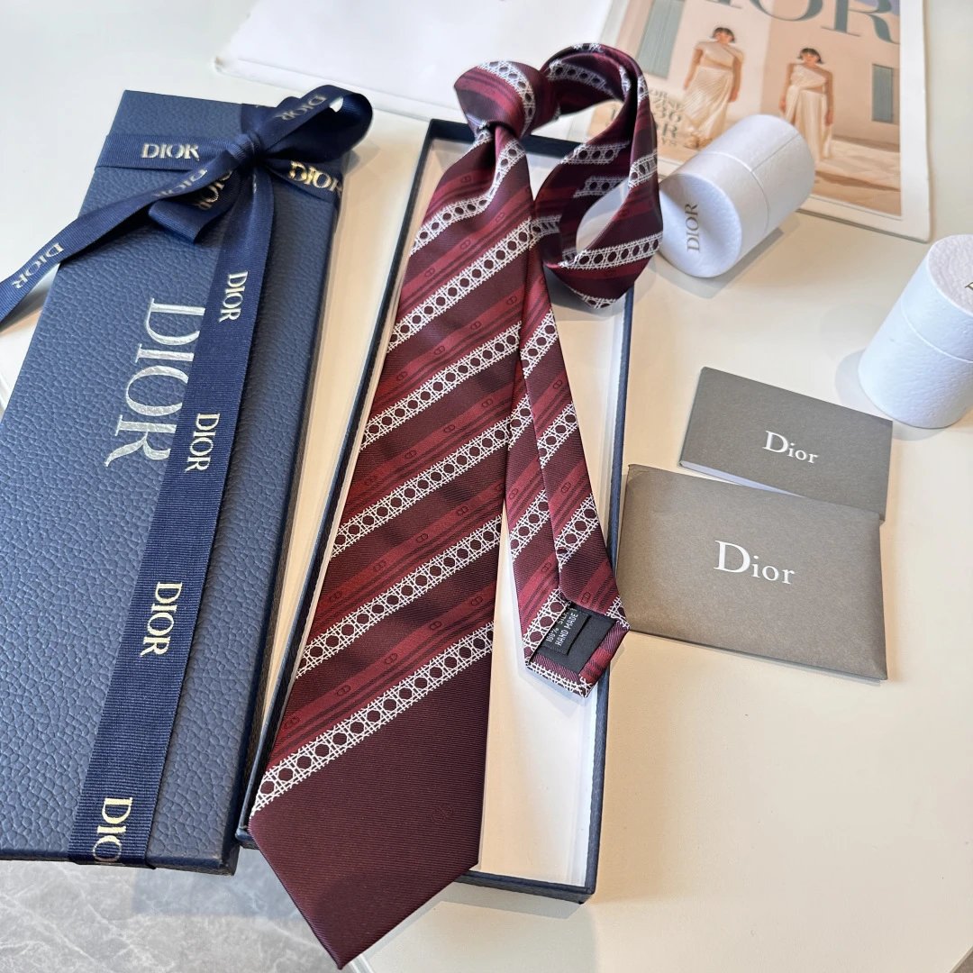 Dior Silk Tie Ver.B — Zdjęcie 8