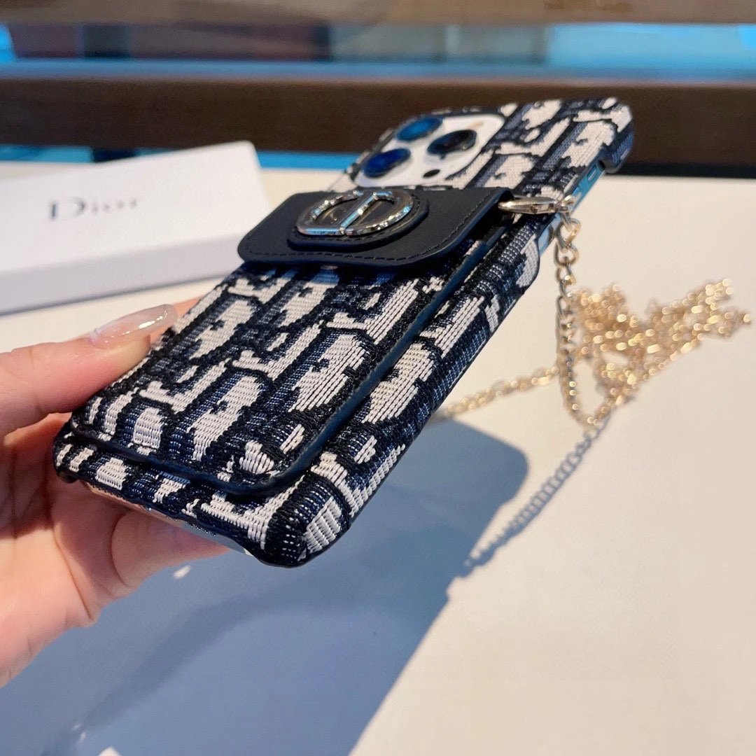 Dior Crossbody Strap Phone Case Ver.A — QC