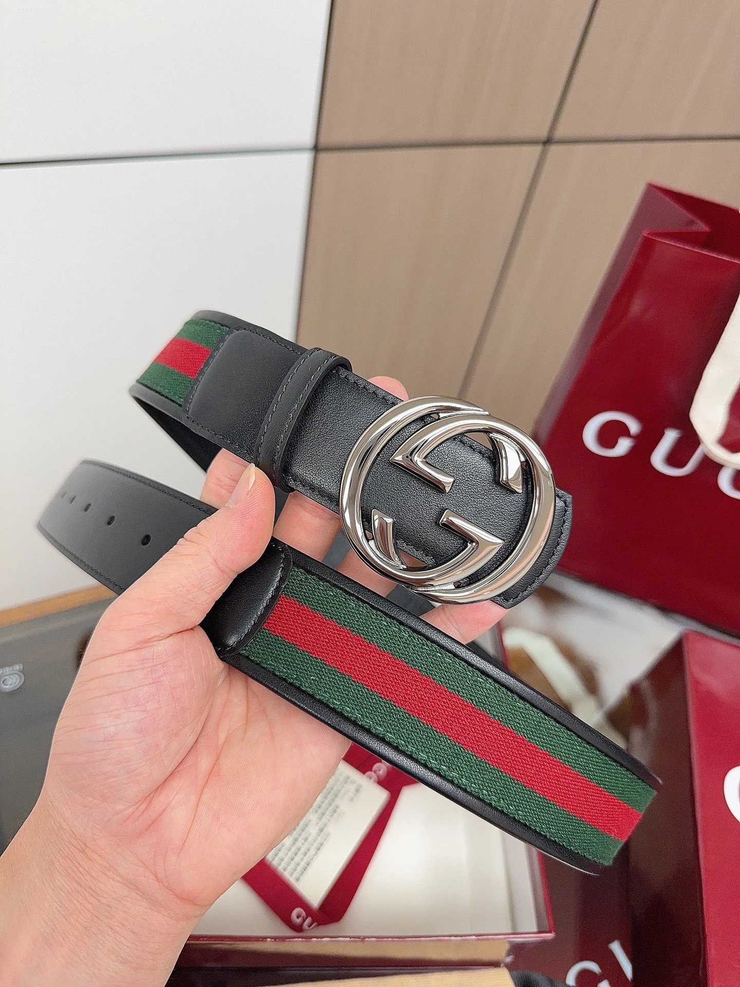 Gucci Leather Belt Ver.C — photo 9