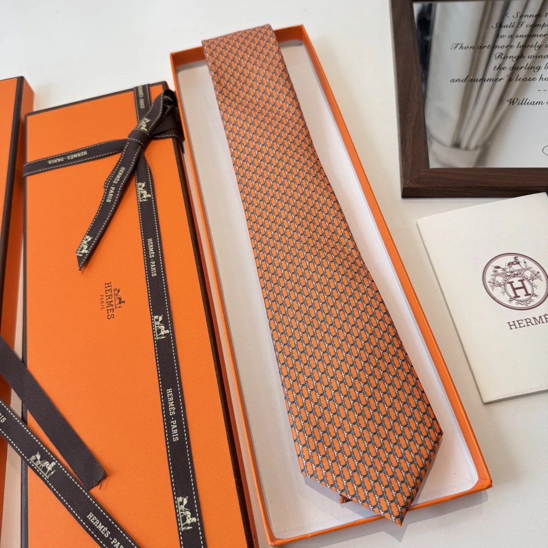 Hermes Silk Tie Ver.Q — Photo 3