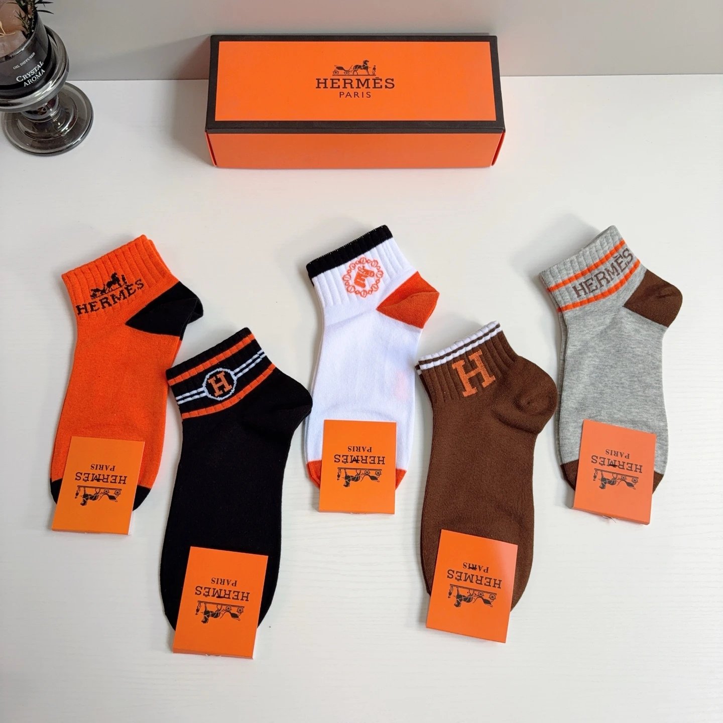 Hermes No-Show Socks Ver.B — photo 9