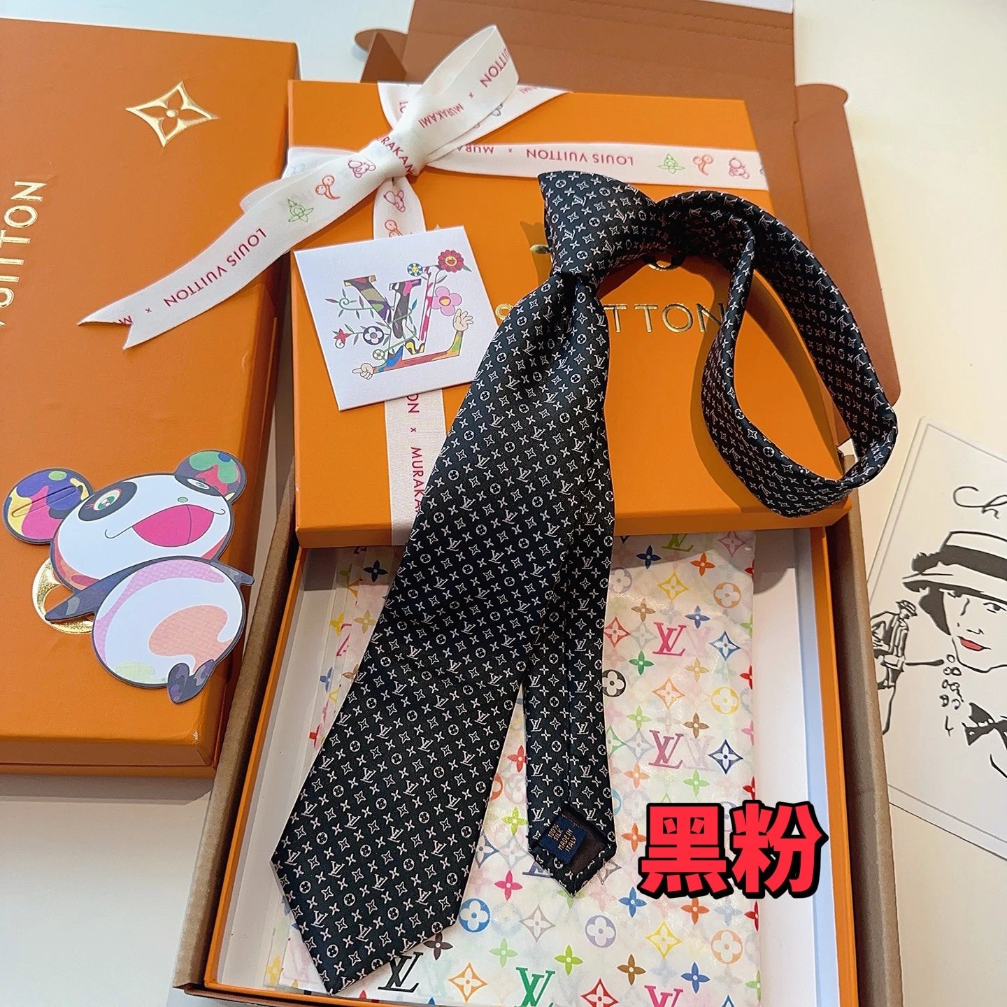 Louis Vuitton Silk Tie Ver.I — Zdjęcie 8