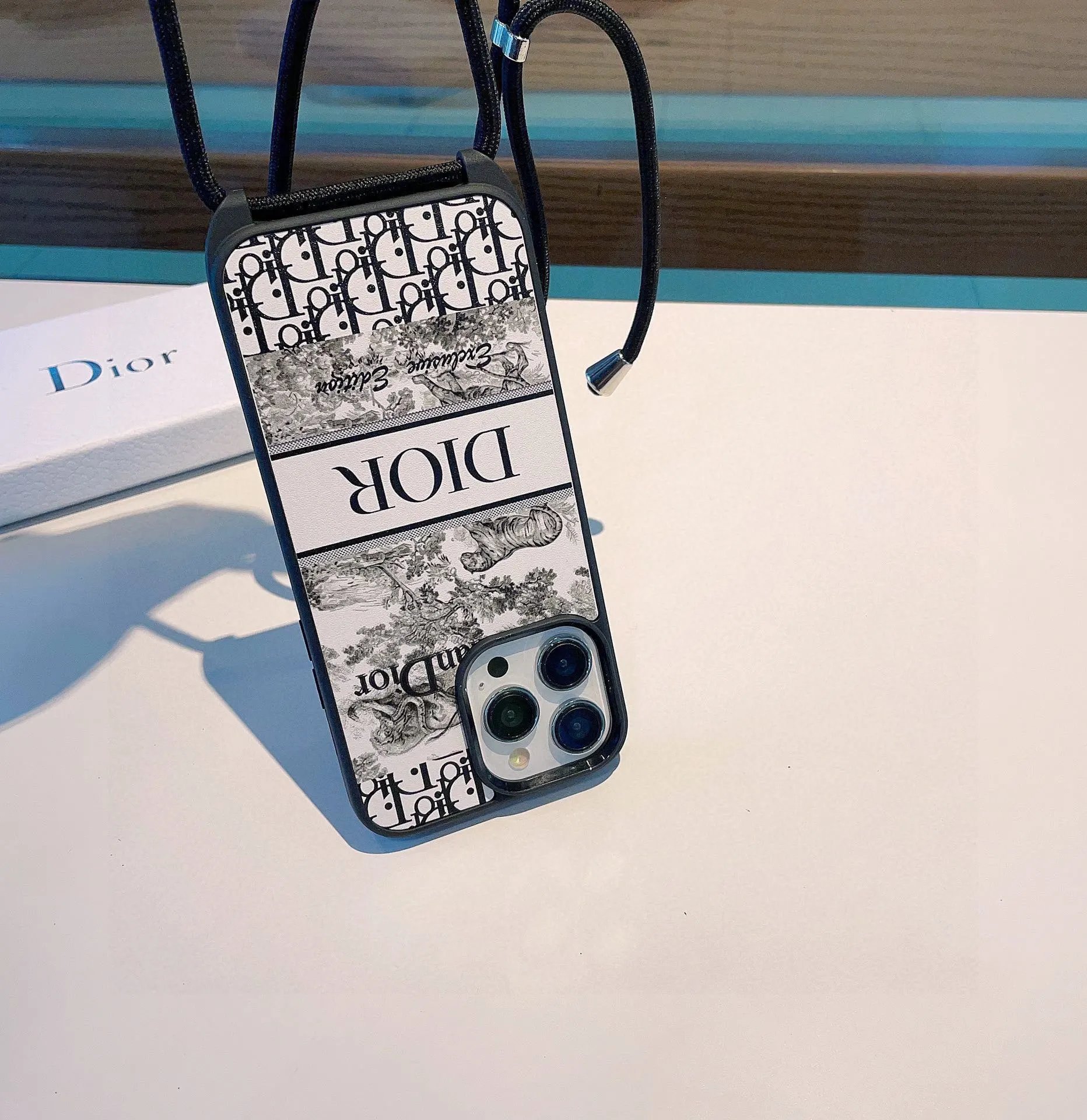 Dior Crossbody Phone Case — Photo 9
