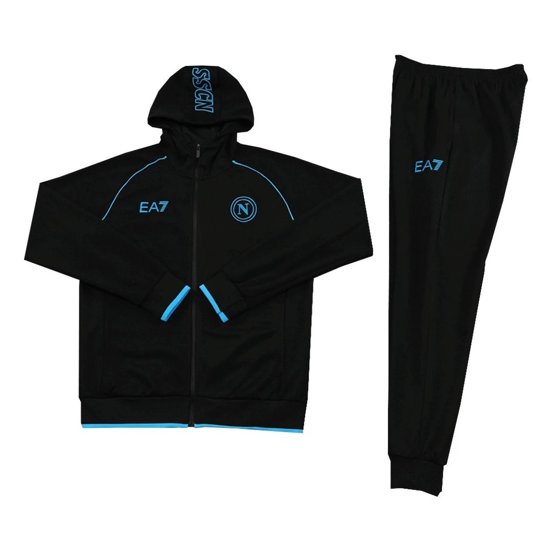 Napoli 2023 Hoodie Tracksuit 24 Black — Photo 4