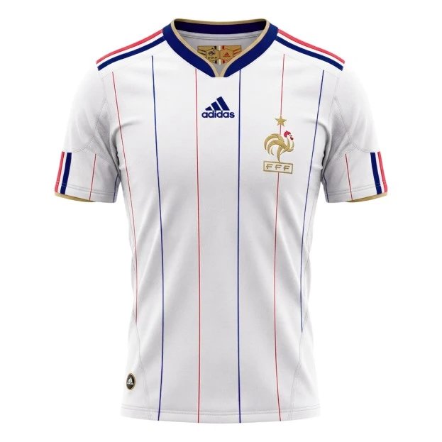France 2010 Retro Away Jersey — photo 4