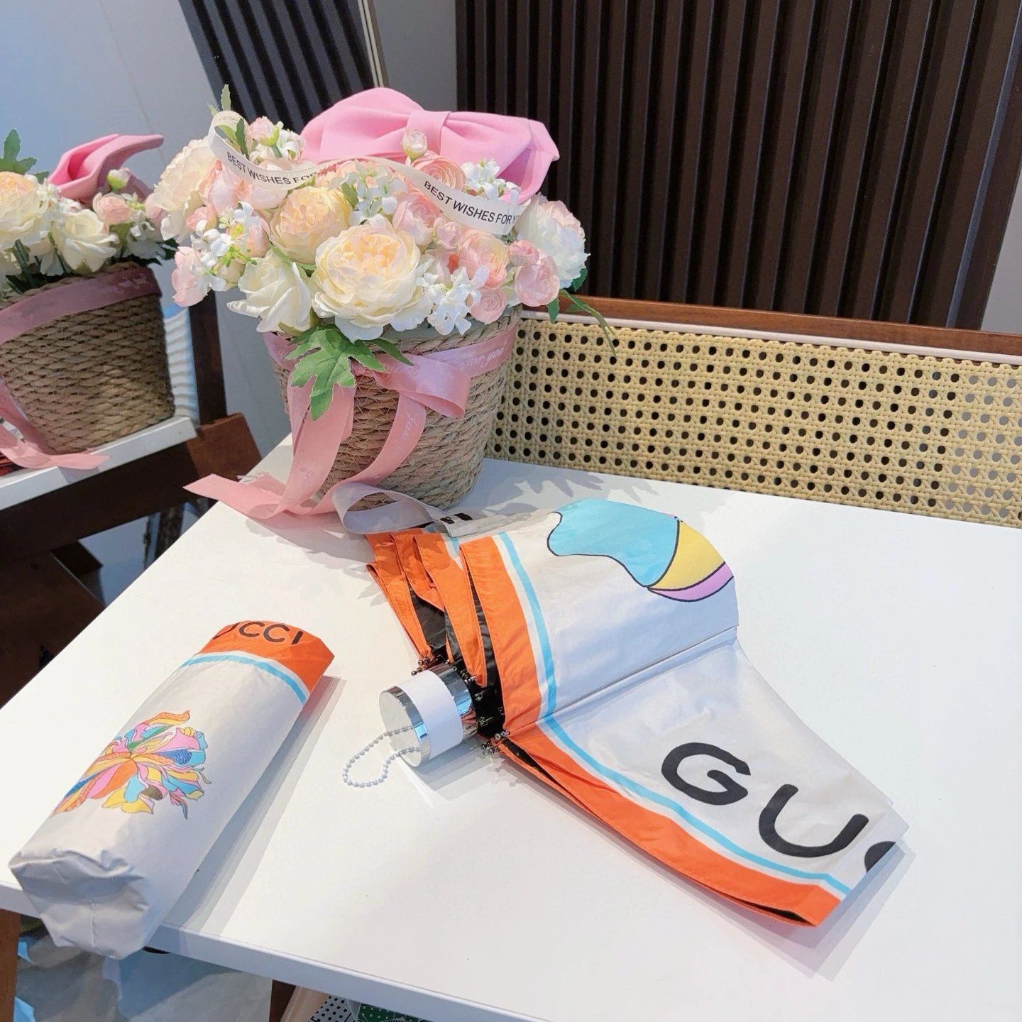 Gucci UV Protection Folding Umbrella Ver.G — Photo 6