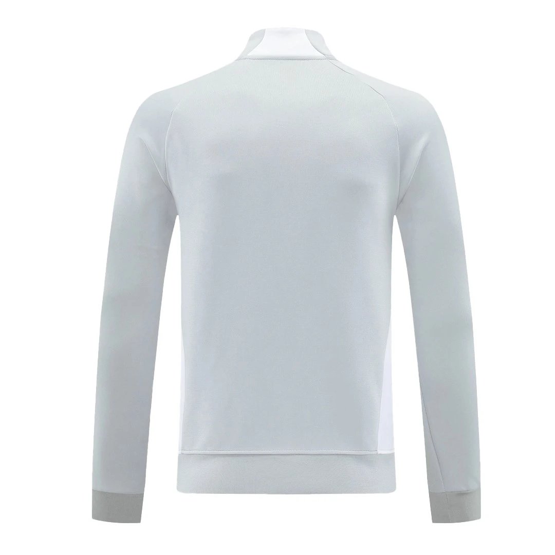 Real Madrid Track Jacket 2025 26 Gray — photo 3