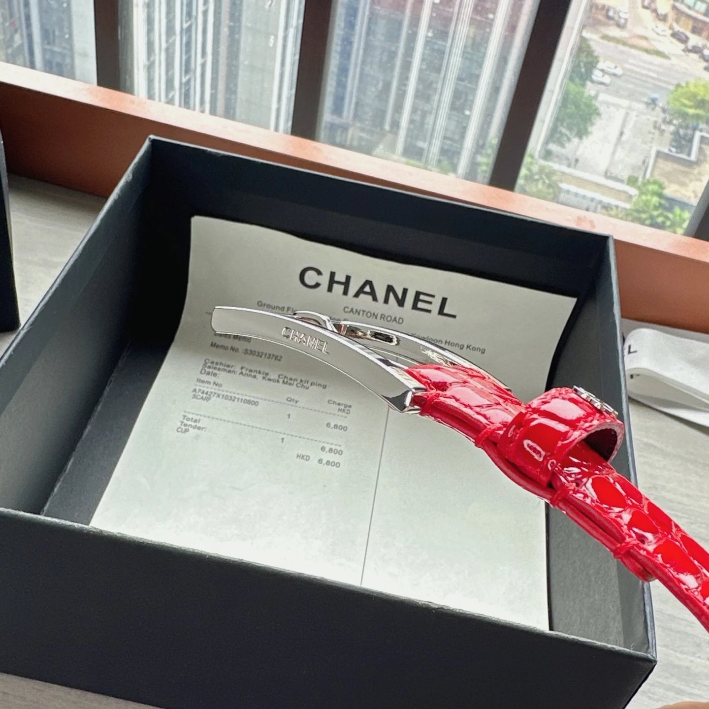 Chanel Leather Reversible Belt Ver.G — photo 8