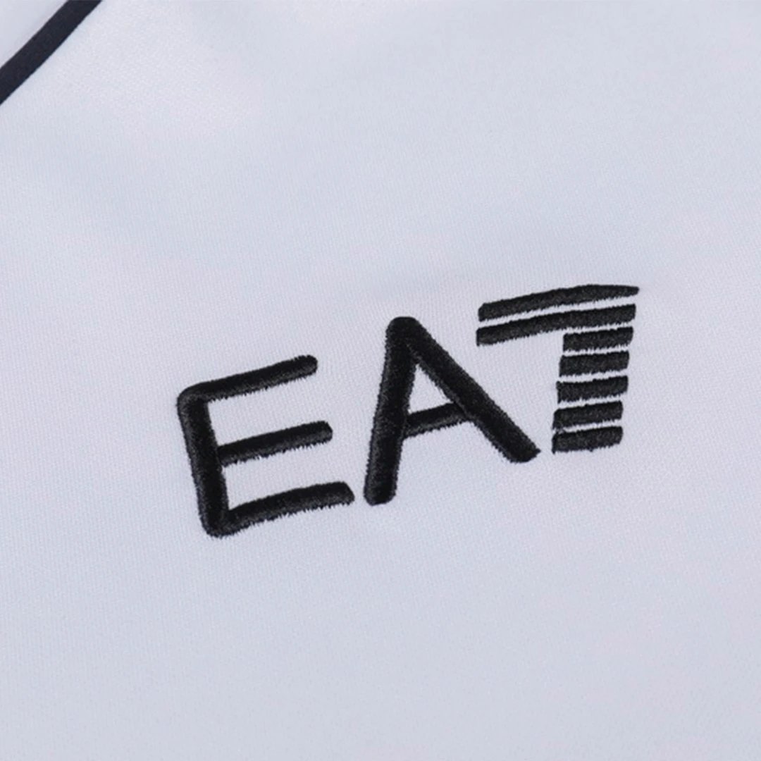 Napoli 1 4 Zip Tracksuit 2023 24 White — photo 10
